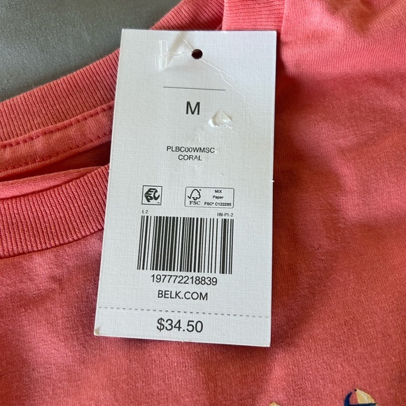 crown & ivy Southern Derby Short Sleeve Graphic T-Shirt - Picture 4 of 4